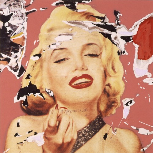 Mimmo rotella marilyn i - mimmo,
