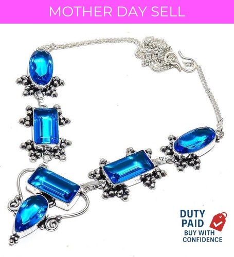 Collana moglie catena topazio
