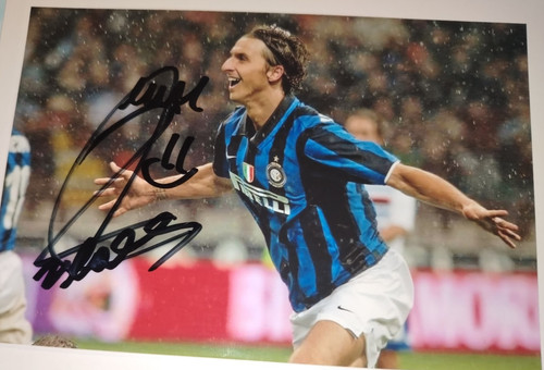 Autografo zlatan ibrahimovic - autografo,