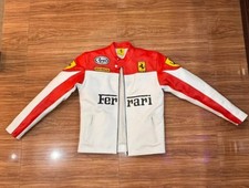 Giacca pelle Ferrari Racing