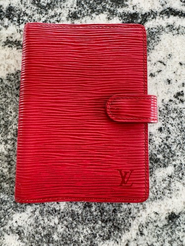 Louis vuitton agenda red - vuitton, pm