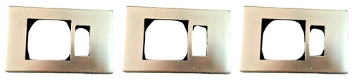 Placche alluminio satinato - 3,