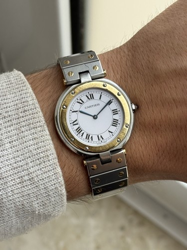 Cartier santos ronde - ref., 8191