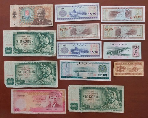 Lotto banconote cina - lotto,