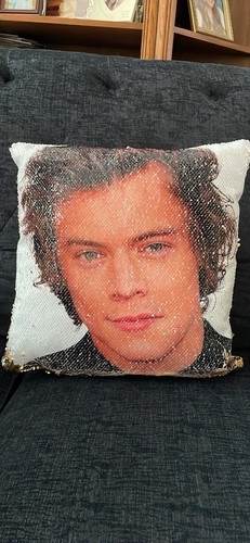 Cuscino harry styles oro - styles,