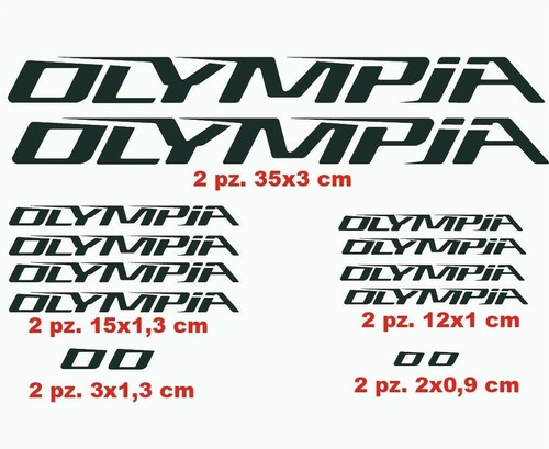 Adesivi olympia vari - , colori