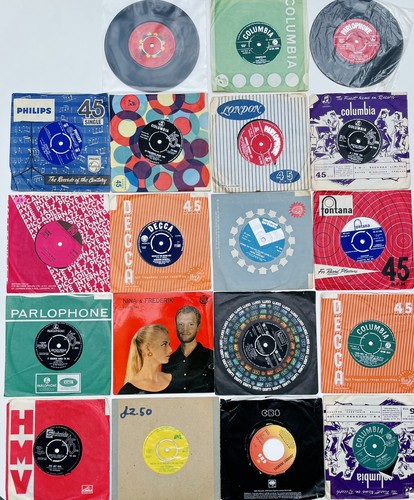 Vintage inch singles - vintage,