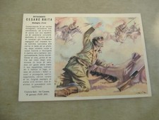 FRANCHIGIA SERIE "MEDAGLIE D'ORO" DEL SOTTOTENENTE CESARE RAITA, NON VIAGGIATA