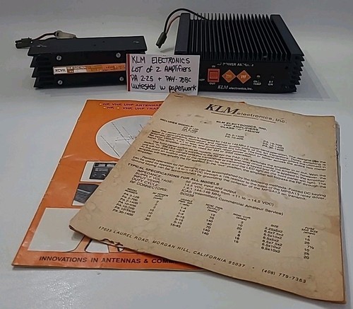 Klm electronics amplificatori - electronics,