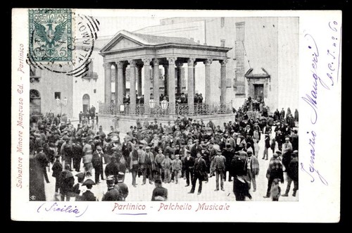 Cartolina partinico palchetto - partinico,