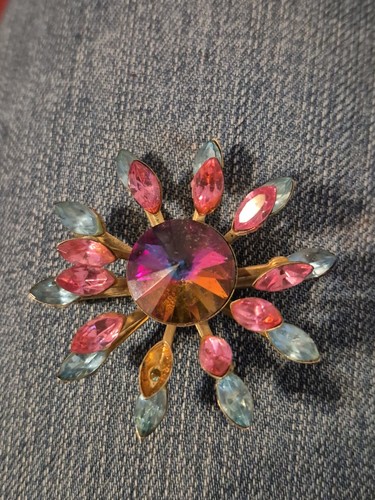 Spilla starburst vintage anni