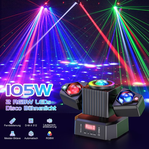 Laser moving head 105w luce - luce, di