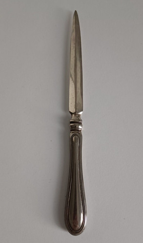 Tagliacarte antico metallo - in,