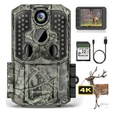 WOSPORTS Trail Camera,48MP 4K