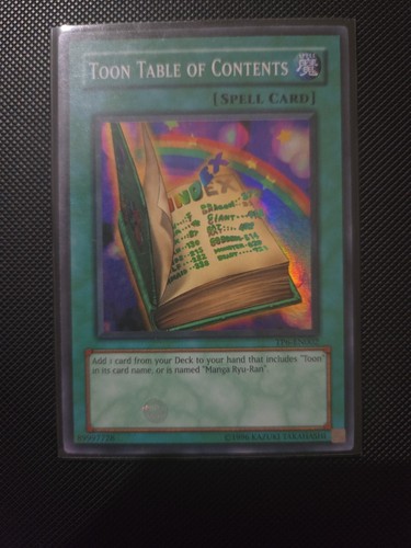 Carta toon sommario - yu-gi-oh!,