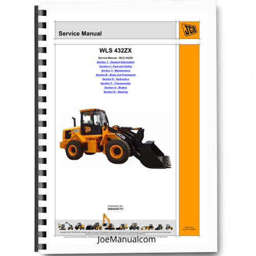 Jcb wls 432zx manuale - jcb, di
