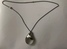 Collana Acciaio Con Pendente Goccia Morellato