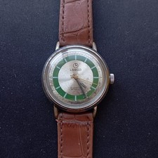 Vintage raro Lanco Swiss 17 jewels incabloc raro quadrante e cassa personalizzata