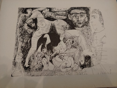 Pablo picasso littografia - pablo,