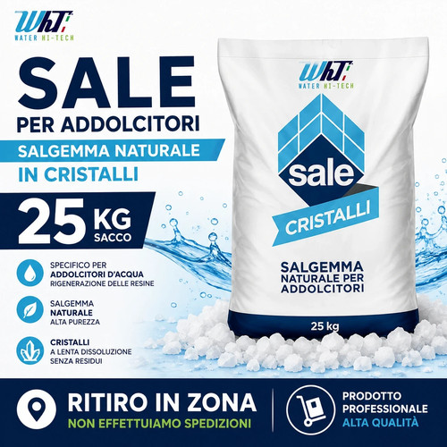 Sale per addolcitore - addolcitore, 25
