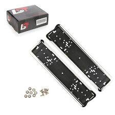 2x Portatarga Auto Targa Supporto Chrom-Farben per audi A3 A5 A7