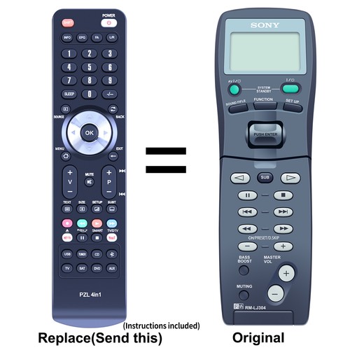 Telecomando ricambio nuovo - ricambio,