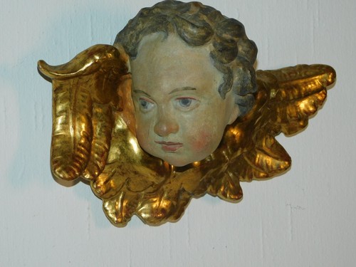 Putto legno angelo - putto,