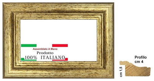 Cornice argento mistura in - argento,