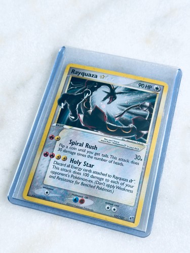Rayquaza gold star deoxys holo - star,