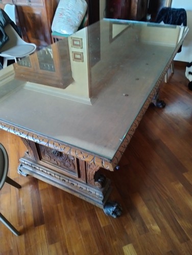 Scrivania con armadio stile