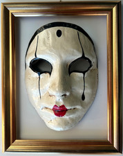 Pierrot maschera cartapesta - pierrot,