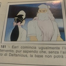 FIGURINA N.181  DALTANIOUS  ALBUM PANINI 1981 ORIGINALE OTTIMA DA RECUPERO