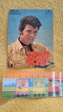 VECCHIA CARTOLINA DISCOGRAFICA CON AUTOGRAFO LITTLE TONY