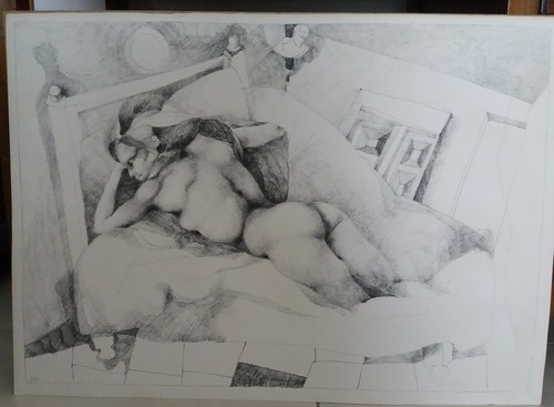 Ugo attardi litografia - attardi,