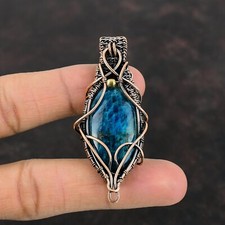 Ciondolo neon apatite filo - apatite,