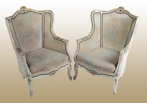 Coppia poltrone bergere - coppia,