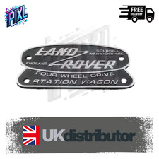 Distintivo Land Rover quattro
