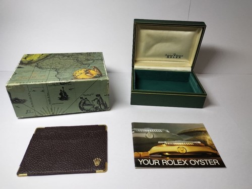 Rolex watch box case set - rolex,