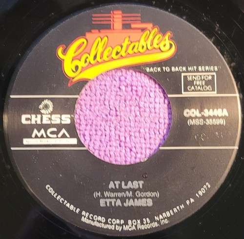 Etta james last my - etta, "at