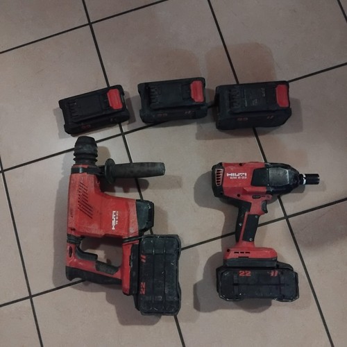 Set utensili hilti 22v te - set,