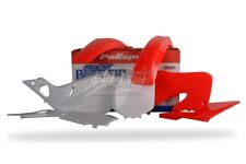 POLISPORT KIT PLASTICHE COMPLETE CROSS MX ROSSO BIANCO HONDA CR 125 1998-99
