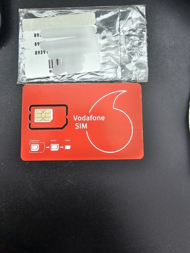 Scheda sim card telefonica - scheda,