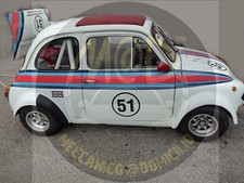 Complete Sticker Kit FIAT 500 Abarth Martini Livery Kit Adesivi Completi Livrea