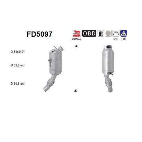 Fd5097 filtro - as,