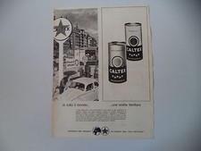 advertising Pubblicità 1963 CALTEX e VOLKSWAGEN MAGGIOLINO BEETLE