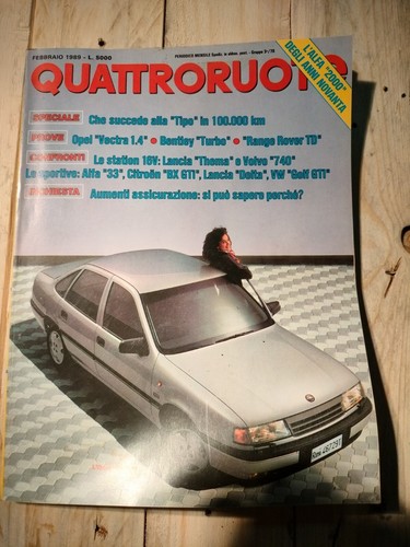 Rivista epoca quattroruote - rivista, d'epoca