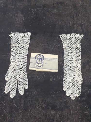 Guanti gloves pizzo uncinetto - guanti,