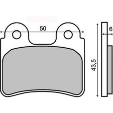 pastiglie freno ANTERIORE
