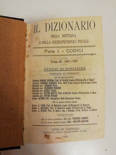 Dizionario della dottrina e - il,