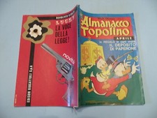 ALMANACCO TOPOLINO 1970 N° 160 MONDADORI DISNEY ORIG. OTTIMO BOLLINO NO GADGET